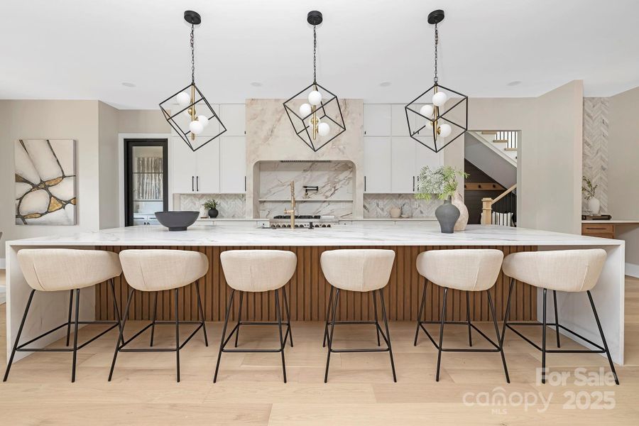 Furnished interior view inside a new home in , Weddington (Image 38).