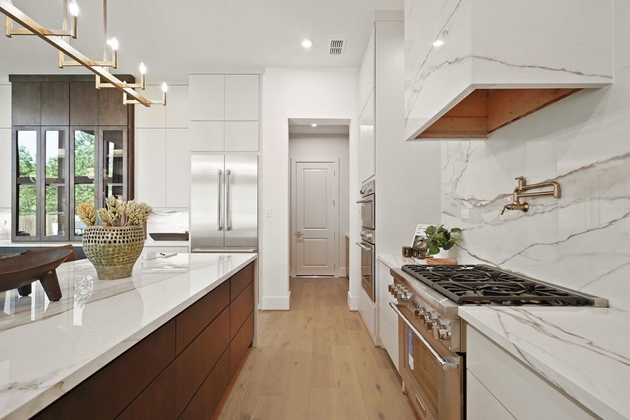 Furnished interior view inside a new home in COLTON - Fedrick Harris, Todd Mission (Image 34).