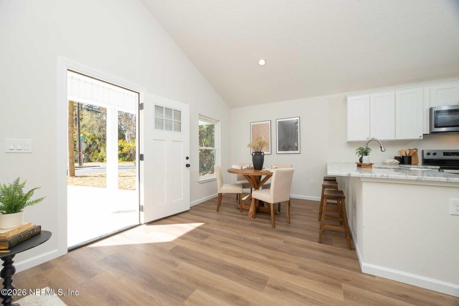 Furnished interior view inside a new home in , St. Augustine (Image 44). Furnished interior view inside a new home in , St. Augustine (Image 44).