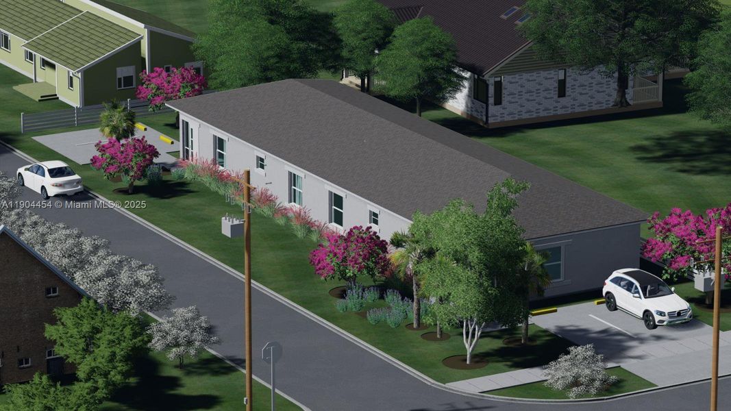 Exterior details and patio area of a home in , Hallandale Beach (Image 1). Exterior details and patio area of a home in , Hallandale Beach (Image 1).