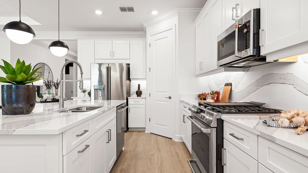 Representative furnished interior of a home built from the Monte by Taylor Morrison in Skye Ranch Community Group Page, Sarasota (Image 10).