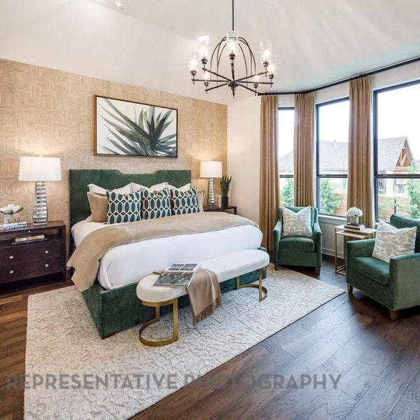 Furnished interior view inside a new home in Broken Oak, Georgetown (Image 17). Furnished interior view inside a new home in Broken Oak, Georgetown (Image 17).