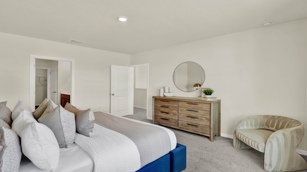 Furnished interior view inside a new home in Crossroads at Kelly Park, Apopka (Image 17).