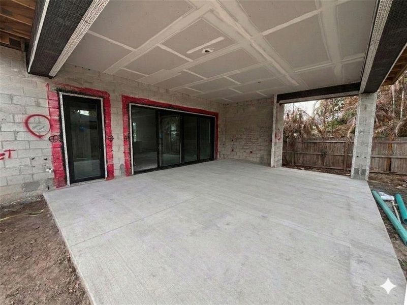 Exterior details and patio area of a home in , Maitland (Image 3).