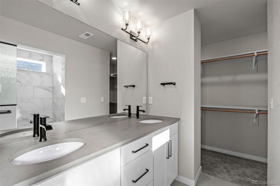 Furnished interior view inside a new home in Revel Crossing at Wolf Ranch – The Ascent Collection, Colorado Springs (Image 5).