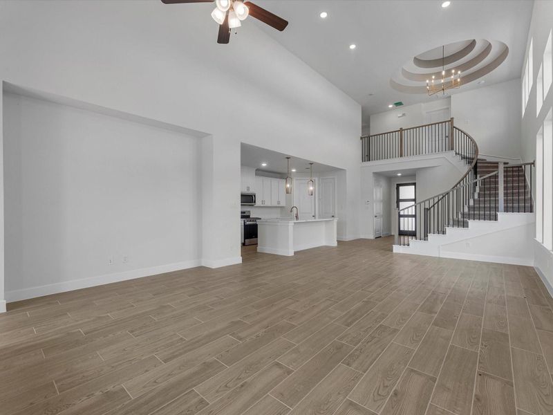 Spacious, unfurnished interior of a new home in Grand Central Park, Conroe (Image 12). Spacious, unfurnished interior of a new home in Grand Central Park, Conroe (Image 12).