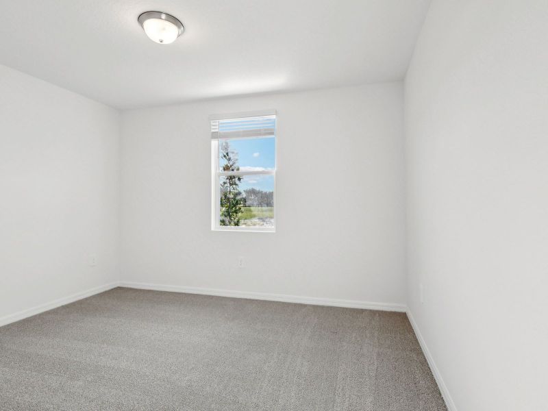 Spacious, unfurnished interior of a new home in Crosswinds - Signature Series, Haines City (Image 12). Spacious, unfurnished interior of a new home in Crosswinds - Signature Series, Haines City (Image 12).