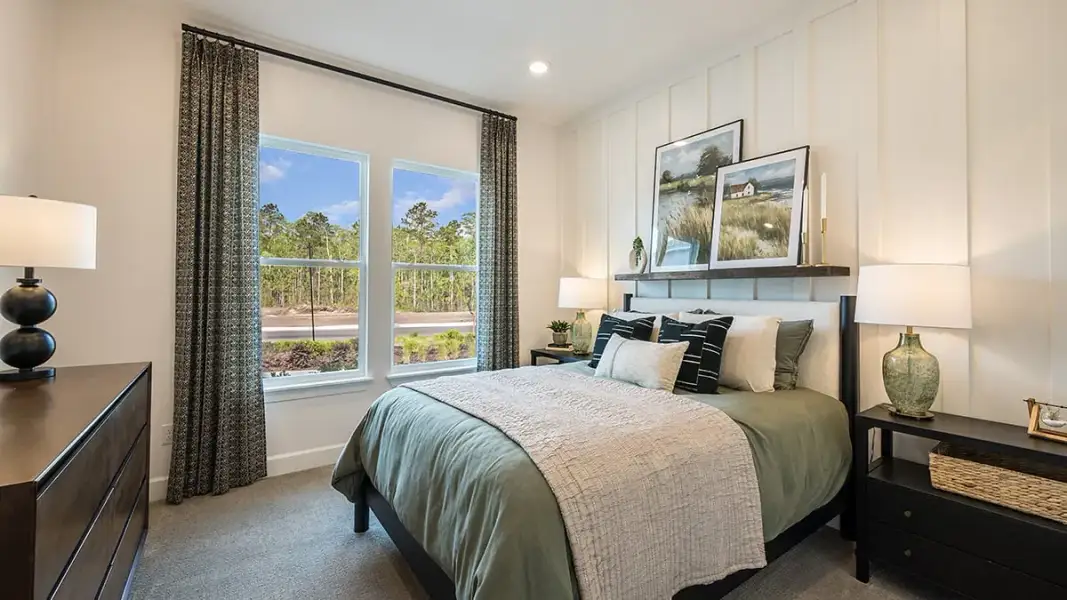 Representative furnished interior of a home built from the Marino by Taylor Morrison in Esplanade at Pinewalk, St. Johns (Image 12).