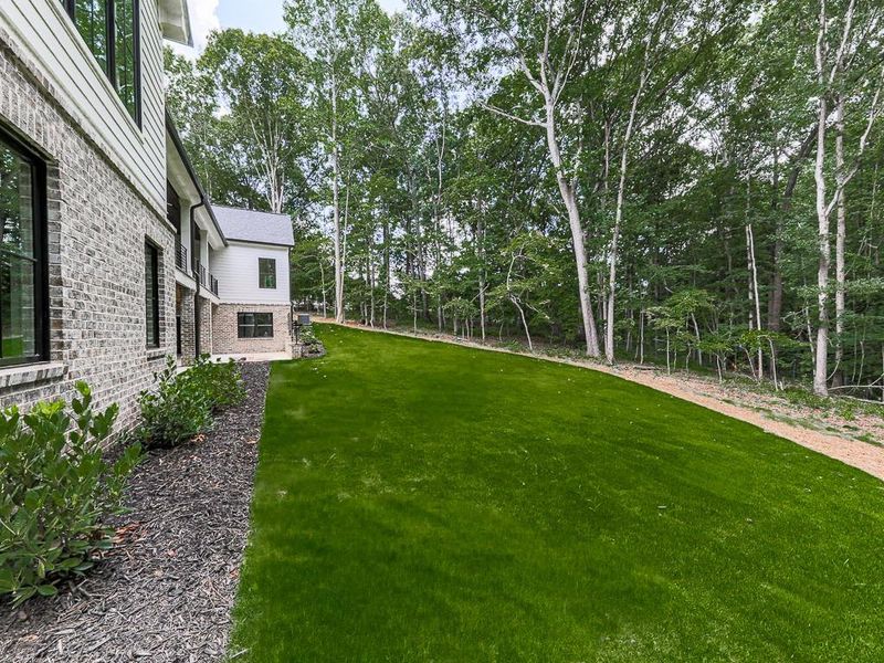 Exterior details and patio area of a home in , Ball Ground (Image 40).