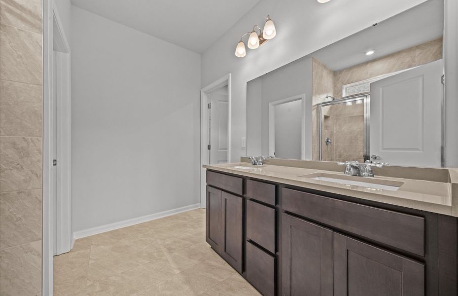 Furnished interior view inside a new home in Sweetwater Hills, Moore (Image 8). Furnished interior view inside a new home in Sweetwater Hills, Moore (Image 8).
