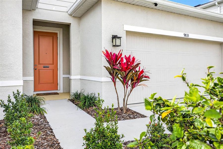 Exterior details and patio area of a home in Summerwoods, Parrish (Image 29).
