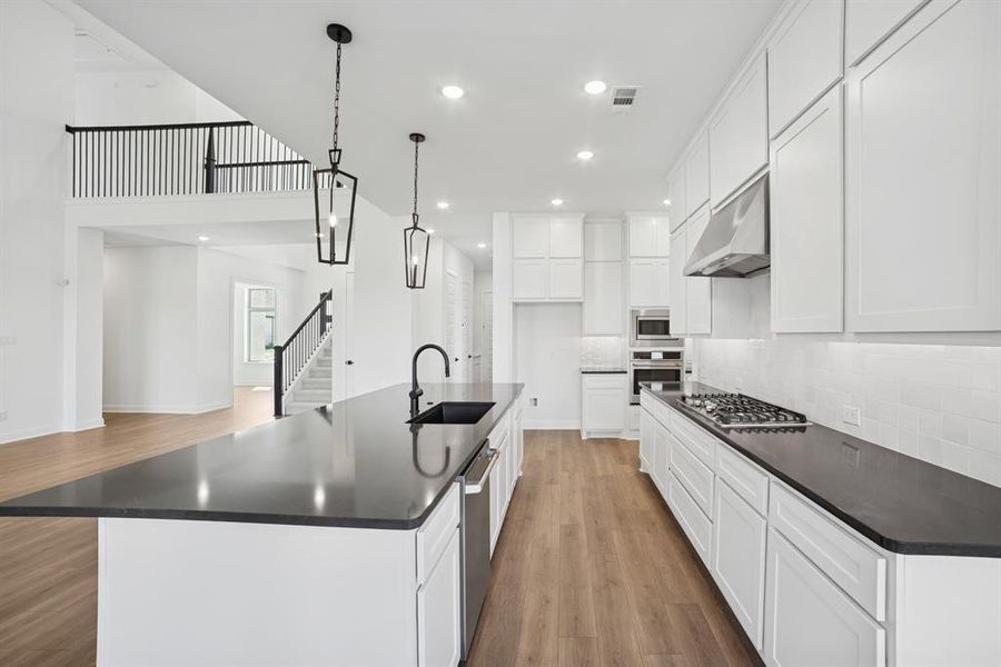 Furnished interior view inside a new home in Terraces – Estates, Rockwall (Image 5).