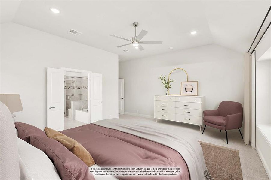 Furnished interior view inside a new home in Maplewood, Glenn Heights (Image 19). Furnished interior view inside a new home in Maplewood, Glenn Heights (Image 19).