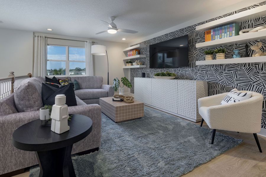 Sims second floor flex space Sims second floor flex space