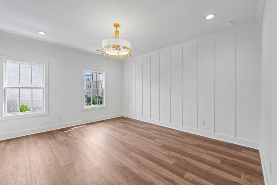 Spacious, unfurnished interior of a new home in Skyview On Broad, Sugar Hill (Image 45). Spacious, unfurnished interior of a new home in Skyview On Broad, Sugar Hill (Image 45).
