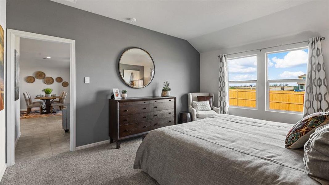 Furnished interior view inside a new home in Rosewood at Beltmill, Fort Worth (Image 20). Furnished interior view inside a new home in Rosewood at Beltmill, Fort Worth (Image 20).