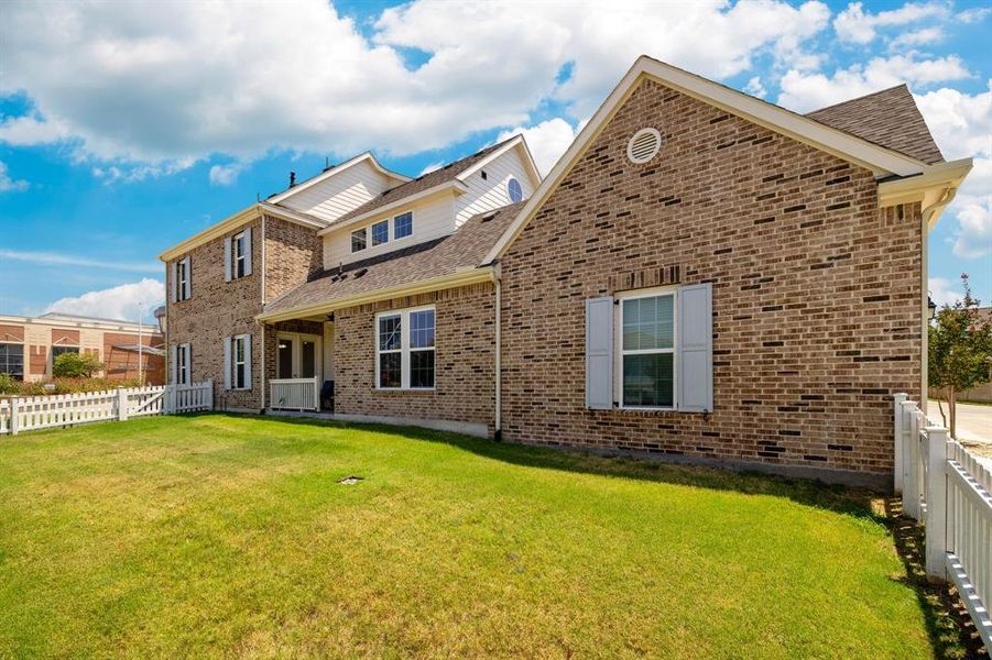 Front exterior of a new home in , North Richland Hills, TX, highlighting curb appeal (Image 20). Front exterior of a new home in , North Richland Hills, TX, highlighting curb appeal (Image 20).