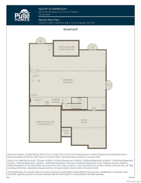 Basement Floorplan