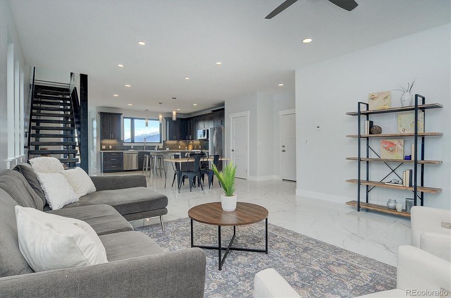 Furnished interior view inside a new home in , Buena Vista (Image 17).
