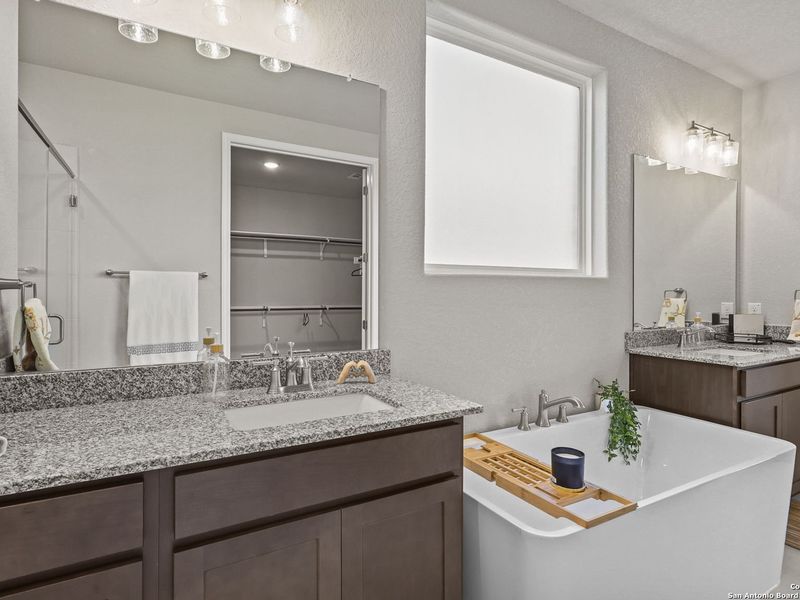 Furnished interior view inside a new home in The Reserve at Potranco Oaks, Castroville (Image 30).