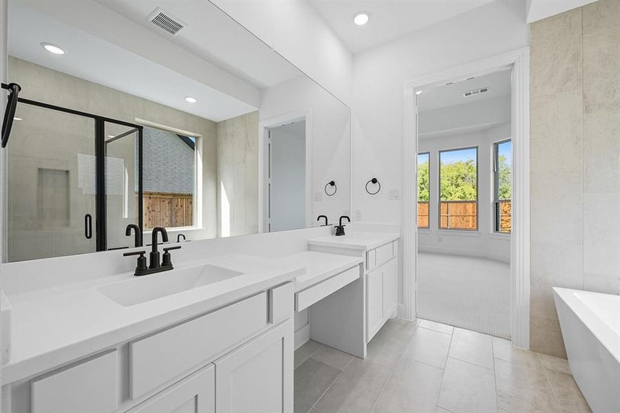 Furnished interior view inside a new home in The Parks at Wilson Creek: 50ft. lots, Celina (Image 8). Furnished interior view inside a new home in The Parks at Wilson Creek: 50ft. lots, Celina (Image 8).