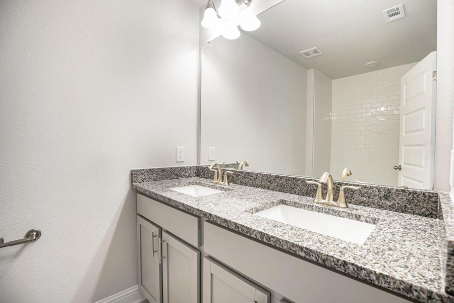 Furnished interior view inside a new home in Bayou Maison, Dickinson (Image 4).