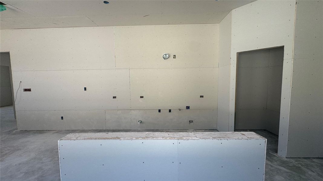 In-progress construction of a new home in Cannon Ranch 40s, Dripping Springs, TX (Image 25).