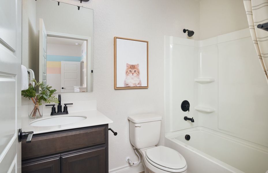 Representative furnished interior of a home built from the Puma by Pulte Homes in Highland Lakes, McKinney (Image 9). Representative furnished interior of a home built from the Puma by Pulte Homes in Highland Lakes, McKinney (Image 9).