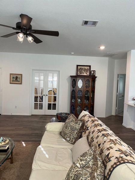 Furnished interior view inside a new home in Cypress Green: Cottage Collection, Hockley (Image 12).