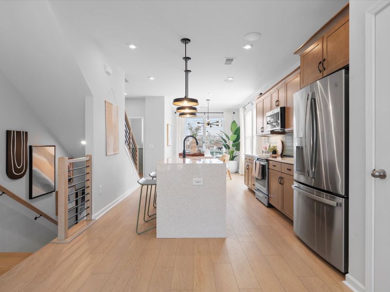 Furnished interior view inside a new home in Southmont, Charlotte (Image 3).