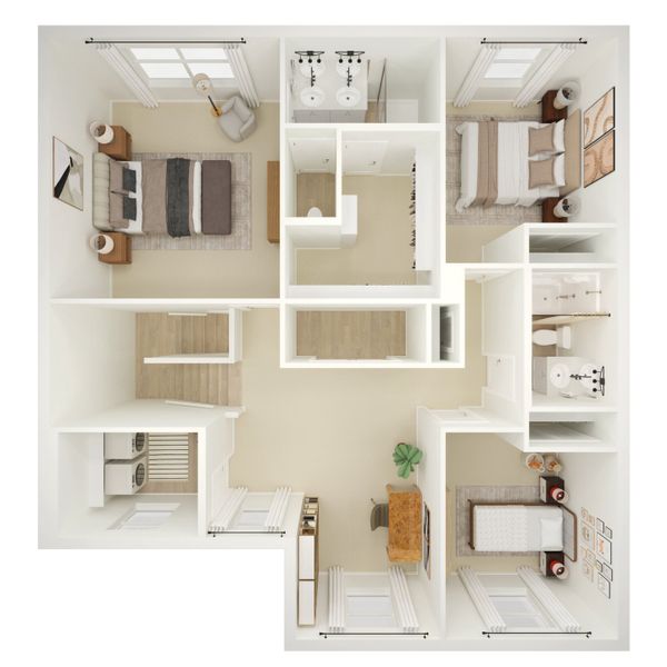 Image 13 representing the Magdalena by K. Hovnanian® Homes in Aspire at Morningside, Fort Pierce, FL.