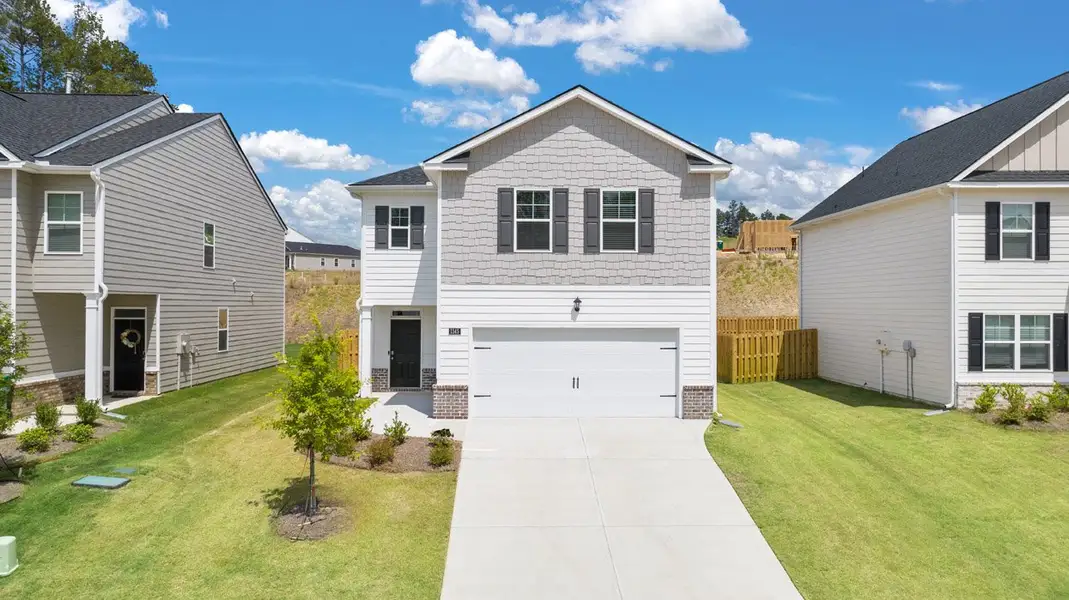 Representative exterior photo of a completed home built from the Elston by D.R. Horton in The Islands, Beech Island, SC (Image 2).