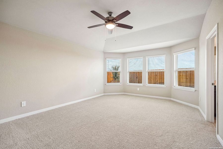 Spacious, unfurnished interior of a new home in Legendary Trails - Premier Series, Cibolo (Image 30). Spacious, unfurnished interior of a new home in Legendary Trails - Premier Series, Cibolo (Image 30).