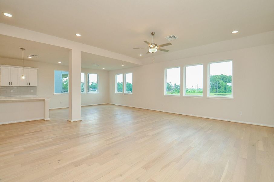 Notice the gorgeous, easy-to-maintain flooring that flows through the home. Notice the gorgeous, easy-to-maintain flooring that flows through the home.