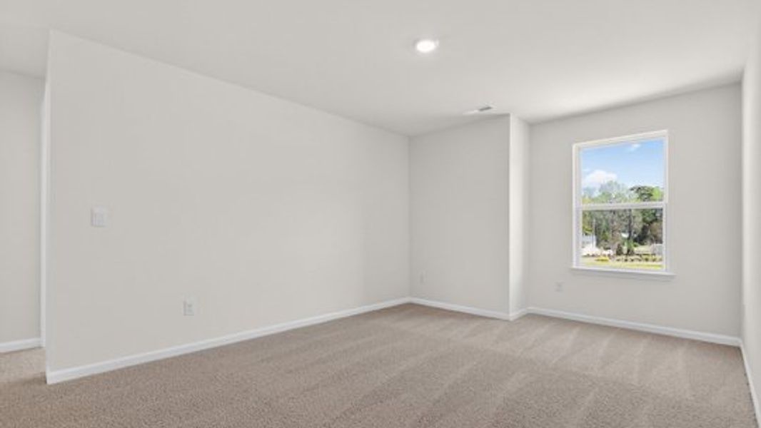 Spacious, unfurnished interior of a new home in The Reserve at Prestleigh, Wake Forest (Image 25). Spacious, unfurnished interior of a new home in The Reserve at Prestleigh, Wake Forest (Image 25).
