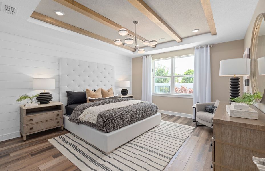 Furnished interior view inside a new home in Del Webb Sunbridge, St. Cloud (Image 4).