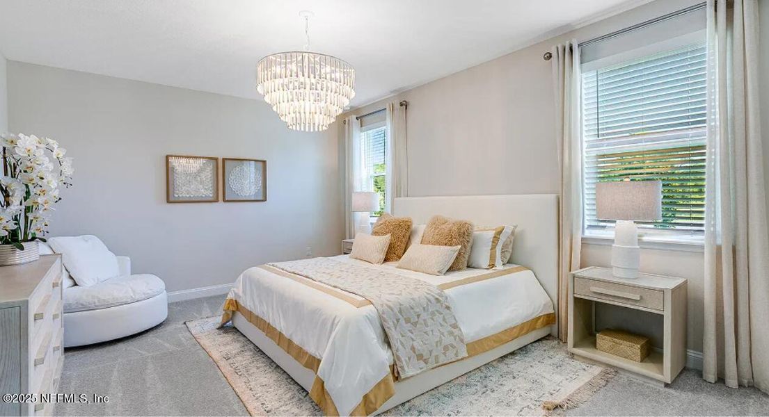 Furnished interior view inside a new home in Russell Retreat, Green Cove Springs (Image 16).