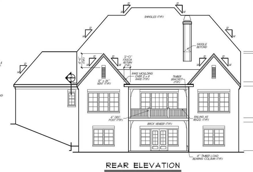 Exterior rendering of this home design in , Powder Springs, GA (Image 2). Exterior rendering of this home design in , Powder Springs, GA (Image 2).
