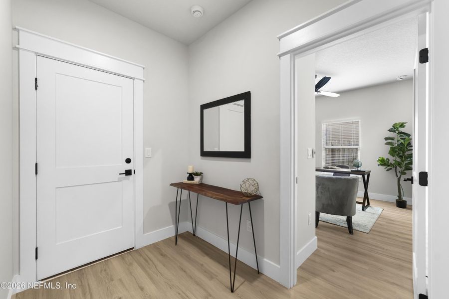 Furnished interior view inside a new home in , Jacksonville (Image 34).