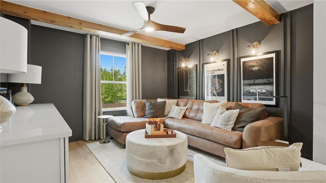 Furnished interior view inside a new home in Brighton, Locust Grove (Image 61).