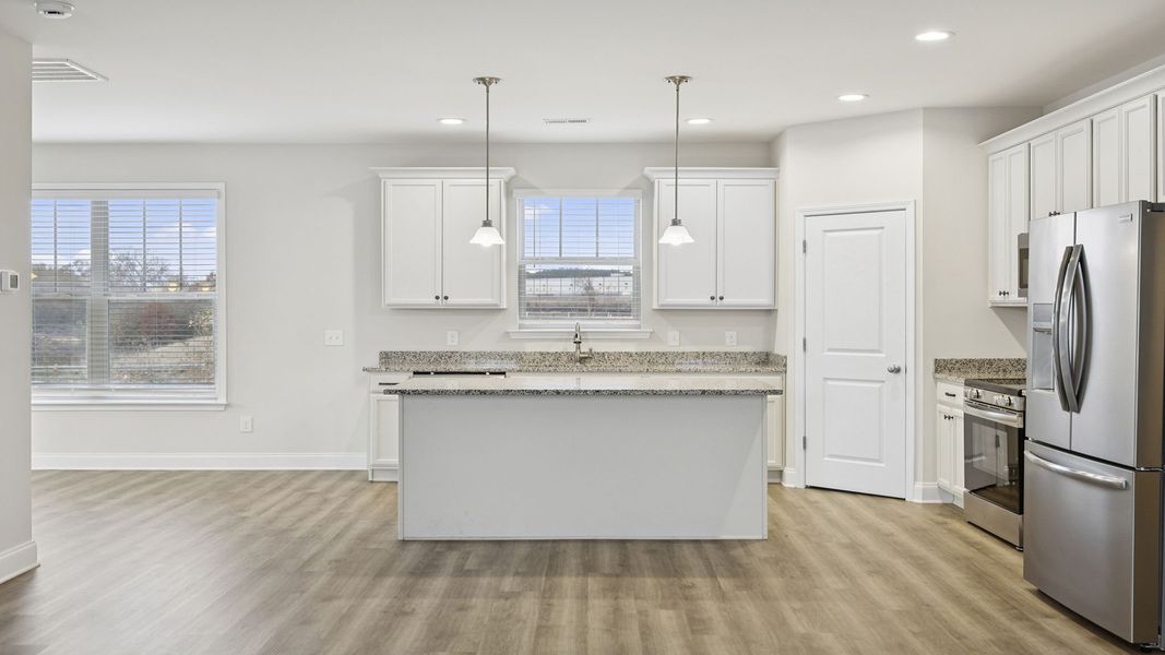 Furnished interior view inside a new home in Edgewood Estates, Piedmont (Image 5).