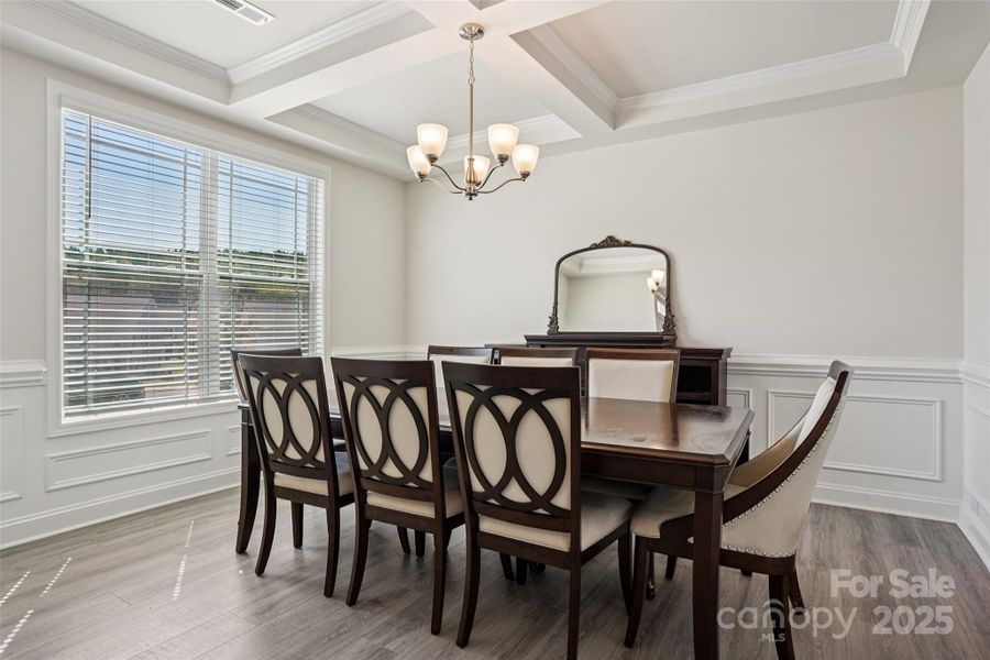 Furnished interior view inside a new home in Falls Cove, Troutman (Image 24).