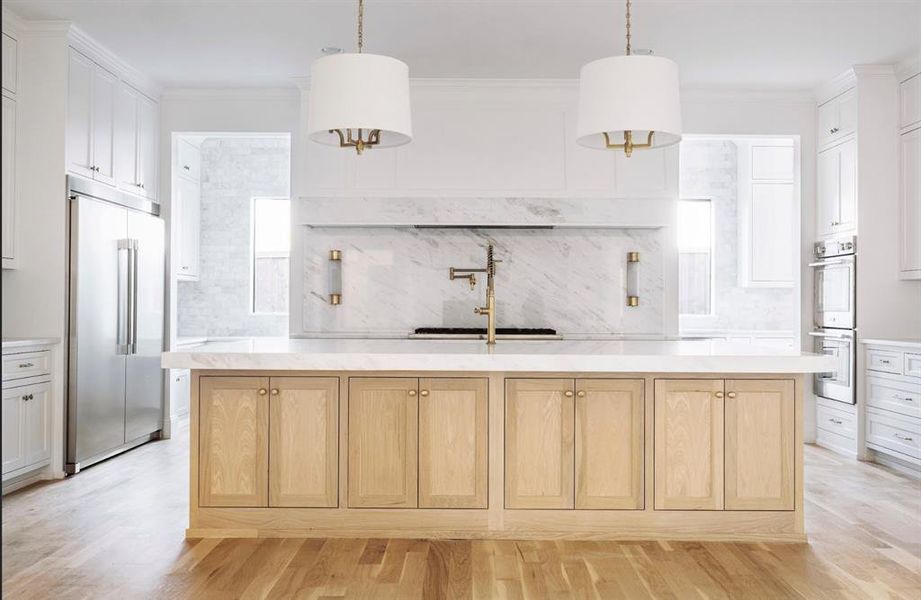 Furnished interior view inside a new home in , Dallas (Image 8).