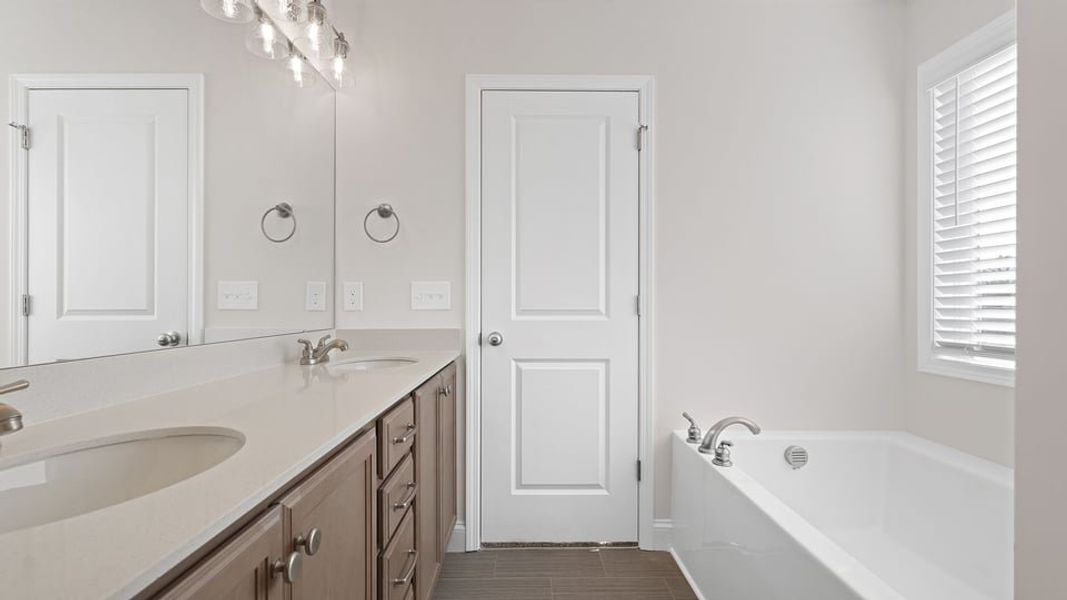 Furnished interior view inside a new home in Edgewood Estates, Greenville (Image 11).