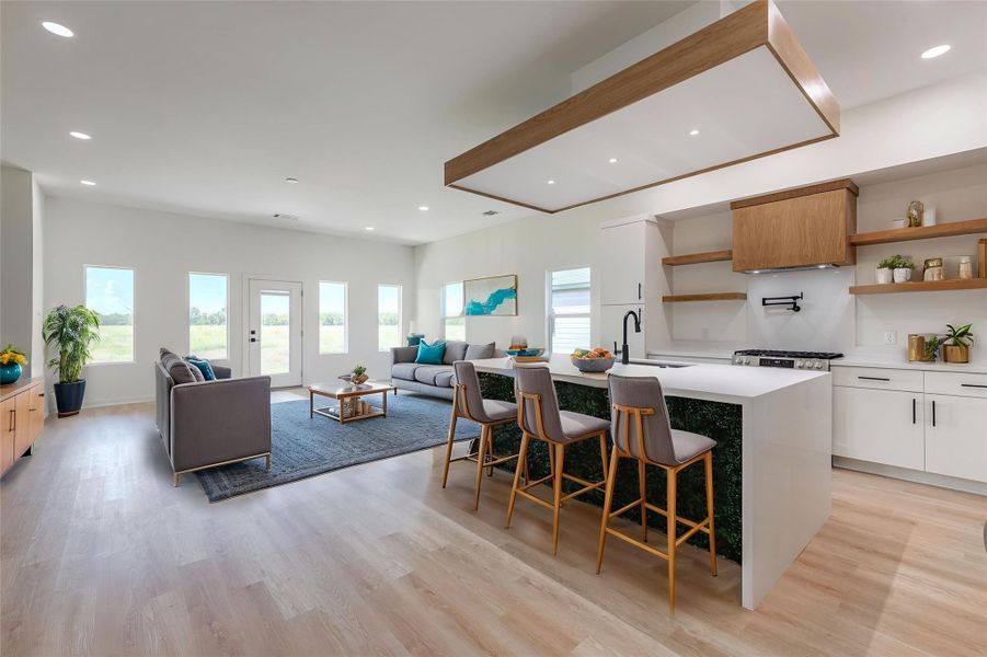 Virtually staged for reference only