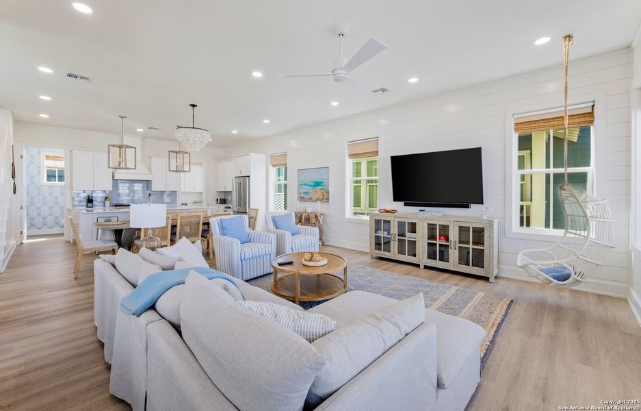 Furnished interior view inside a new home in , Port Aransas (Image 27). Furnished interior view inside a new home in , Port Aransas (Image 27).