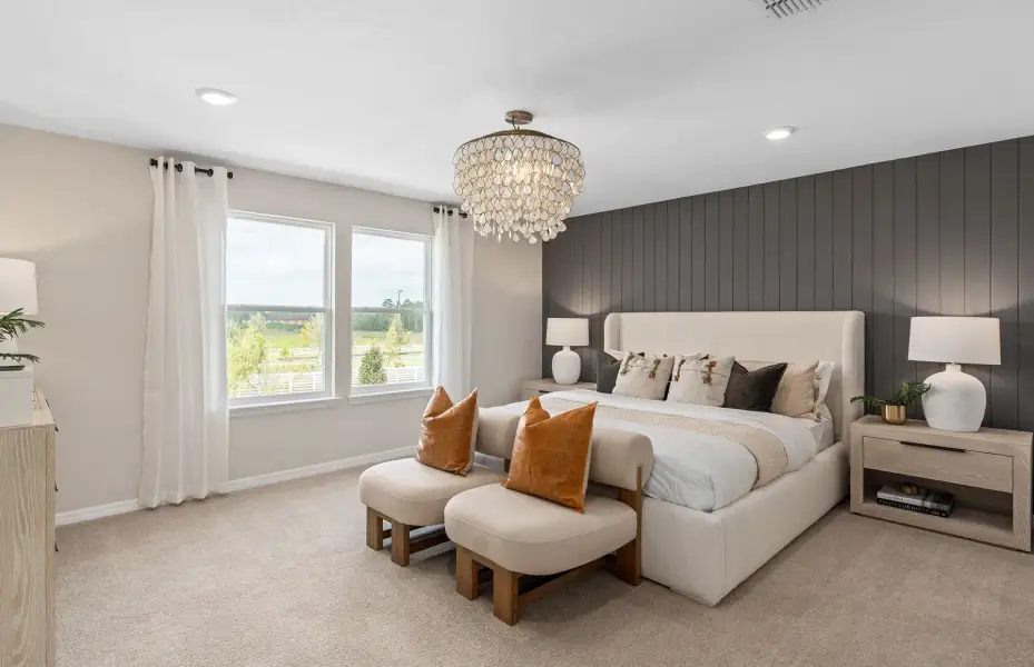 Representative furnished interior of a home built from the Imperial by Pulte Homes in Highland Pines, Leesburg (Image 6).
