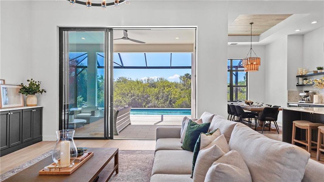 Furnished interior view inside a new home in , Port Charlotte (Image 18).