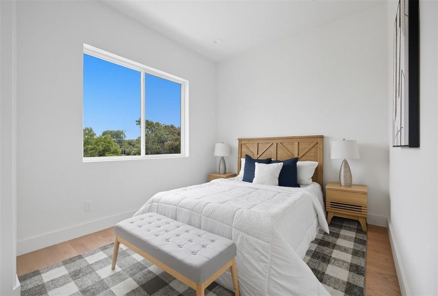 Furnished interior view inside a new home in , Dallas (Image 13).