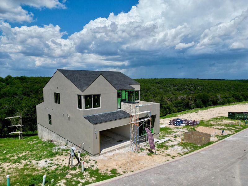 In-progress construction of a new home in , Austin, TX (Image 8).
